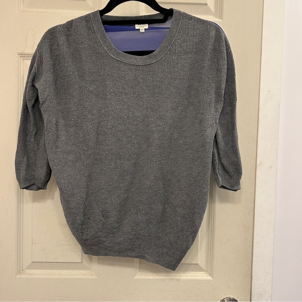 Wilfred Charcoal Crew Neck Sweater